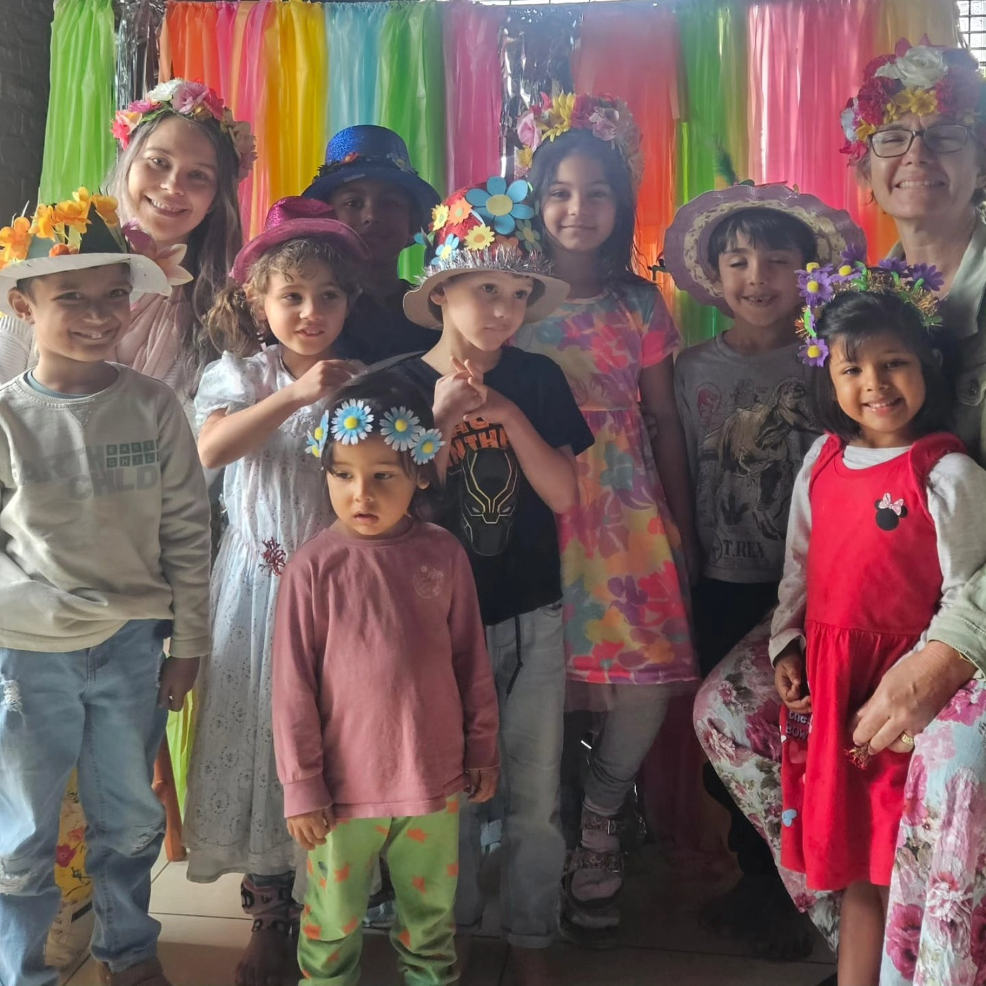 Group photo of children